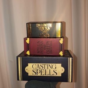 Halloween Spell Book decor